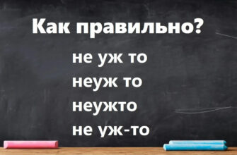 Тест на написание слова «неужто»