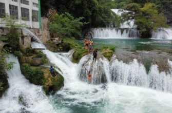 Cascadas de Micos в Мексике