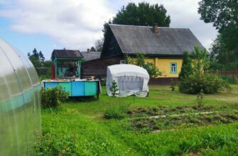 Огород на участке
