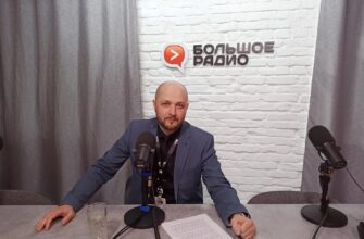 Игорь Котяш в студии радио